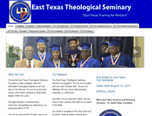 Tablet Screenshot of easttexasts.org